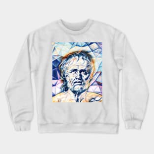 Lucius Annaeus Seneca Portrait | Lucius Annaeus Seneca Artwork 12 Crewneck Sweatshirt